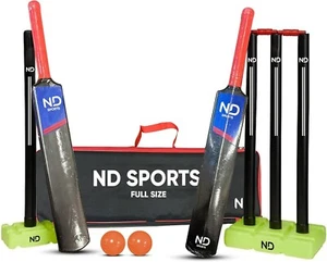 Juego completo de cricket de plástico - Senior y Junior para edades 9+ - Alto rendimiento y - Imagen 1 de 4
