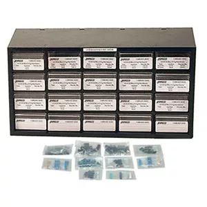 140 Piece Axial Capacitor Component Kit - Picture 1 of 1