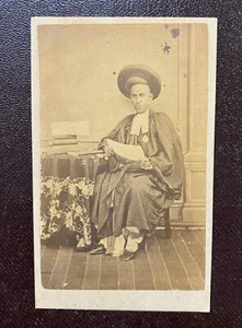 India Vintage CDV MARATHA NOBLEMAN, Hurrychund Chintamon Bombay (1) - Imagen 1 de 2