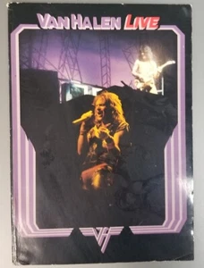 VAN HALEN / EDDIE VAN HALEN LIVE 1984 USED PAPERBACK BOOK BY FREEZZ FRAME - VG+ - Picture 1 of 1
