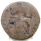 1787  GG.1 PCGS G 6 REVERSE BROCKAGE CONNECTICUT COLONIAL COPPER COIN