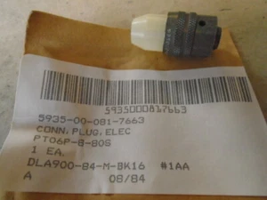 1 EA NOS BENDIX 4 PIN ELECTRICAL PLUG CONNECTOR  P/N: PT06-P8-80S - Picture 1 of 3