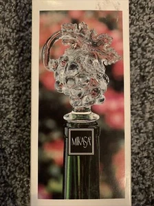 Mikasa Fruit Collection Grape Wine Bottle Stopper - Picture 1 of 7