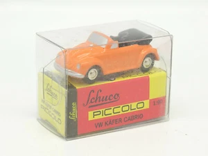 Schuco 1/90 Piccolo - VW Coccinelle Cabriolet Orange - Photo 1/1