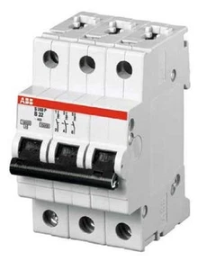 ABB MINIATURE CIRCUIT BREAKER 50Hz 6KA 440V,Trip Curve C,3 Poles- 20A,25A Or 32A - Picture 1 of 4