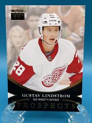 Gustav Lindstrom "Prospects" 2020-21 NHL Metal Universe Red Wings ROOKIE (RC) - Image 1 of 2