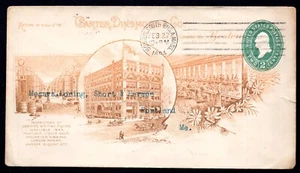 US 1894 BOSTON MASS. CARTER DINSMORE CO. ADVERTISING INKS & WRITING FLUIDS - Picture 1 of 2