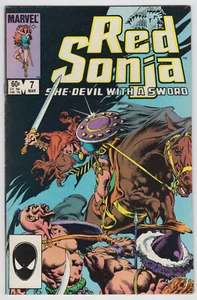 Red Sonja, Marvel issue #7 (March 1985) 8.5 VF+, 1st printing - Picture 1 of 2