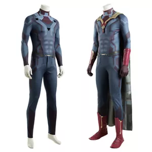 Wanda Vision Vision Cosplay Kostüm Outfit Herren Halloween Superheld Kostüm Menge - Bild 1 von 31