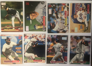 1993 & 1994 Stadium Club Baseball 1st Day Issue Singles - List in Description