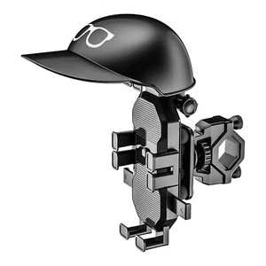 Just Cool Bike Phone Holder Motorcycle With Helmet Sunshade - Zdjęcie 1 z 3
