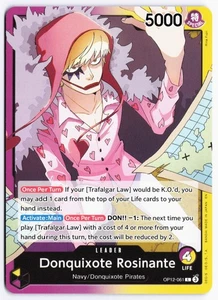 Donquixote Rosinante Leader Legacy of the Master OP12-061 NM - Picture 1 of 2