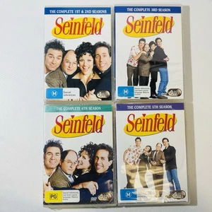 Seinfeld Seasons 1-5 DVD PAL Region 4 16 Disc Collection Free Postage - Picture 1 of 11