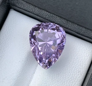 14.22 Ct Natural Pink Kunzite Pear Shape Loose Gemstone From Afghanistan - Picture 1 of 9