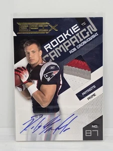 2010 Epix  Rookie Campaign Rob Gronkowski #26 Prime Signatures /25 (AU, MEM, RC) - Picture 1 of 3