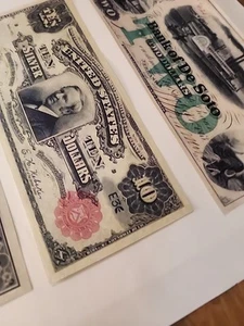 Confederate Currency REPRODUCTION Lot 3 - Picture 1 of 15