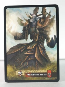 Witch Doctor Koo'zar - Blood of Gladiators - 18/208 - Wow TCG - Poco común - D - Imagen 1 de 5