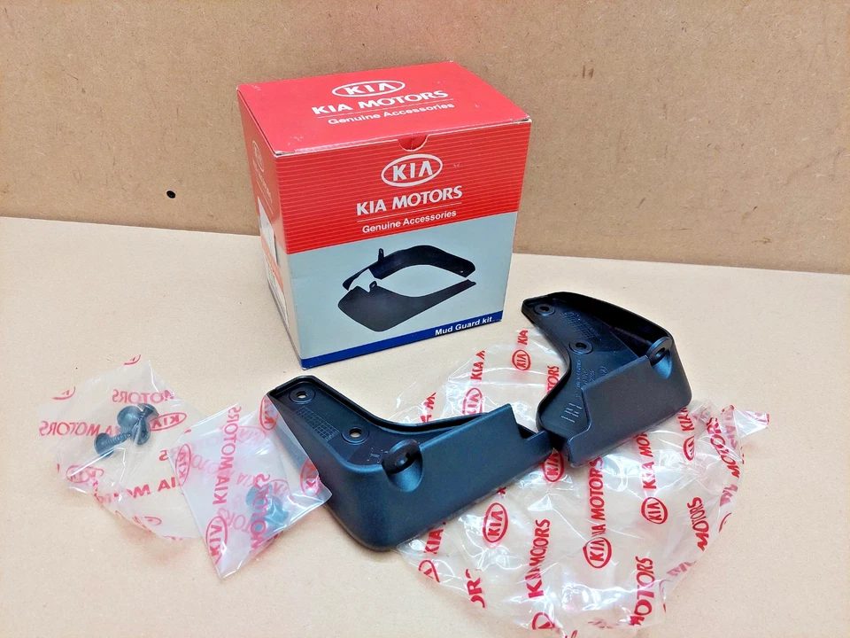 Kia Picanto Front Mud Splash Guards Kit 2011-2017 1YF46AC100 Genuine NEW - Image 1 of 4