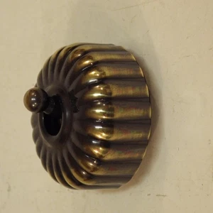 antique brass 45 AB classic electric clipsal fluted cover heritage switch - Bild 1 von 7