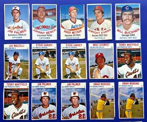 1977, 1978, 1979 Hostess Baseball Mixed Lot 30 Cards - Bench, Schmidt, Brett - Picture 1 of 4