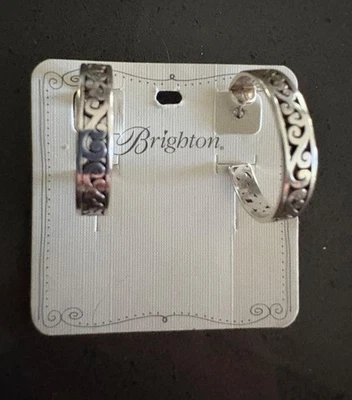Новый Brighton сняты с производства большой обруч прокрутки серьги новый - Изображение 1 из 3