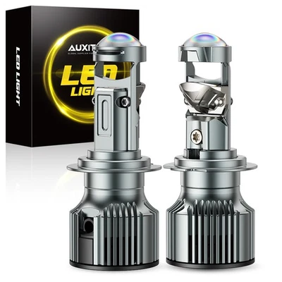 AUXITO 2X H7 LED Headlight Bulb Kit High Beam 6500K Cool White Bulbs Bright Lamp - Image 1 of 4