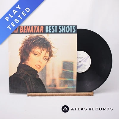 Pat Benatar Best Shots LP Vinyl Record 1987 PATV1 Chrysalis - EX/NM - Image 1 of 4