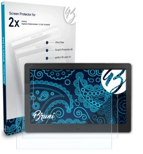 Bruni 2x Screen Protector voor Andoer Digitaler Bilderrahmen 10 Zoll 1024x600 - Afbeelding 1 van 4