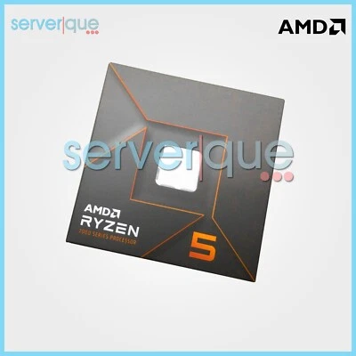 100-100001405 AMD Ryzen 5 9600X 3.90GHz 6-Cores 32MB 65W AM5 Processor - Image 1 of 2