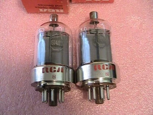 RCA 6146A tubes. Pair, matched - Picture 1 of 2