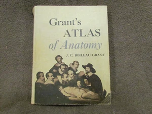 Grant's Atlas of Anatomy - 5th Edition 1962 Illustrated Medical Book -Vintage - Bild 1 von 5