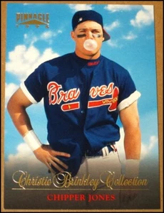 1996 Pinnacle Christie Brinkley Collection Chipper Jones Card #5 Atlanta Braves - Picture 1 of 3