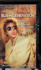 BLANK GENERATION (VHS Clamshell) RICHARD HELL New & Sealed! 1979 Punk Rock - Foto 1 di 2