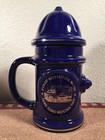 Vintage Firefighter Mug Cup Stein Fire Hydrant Shape w/Lid Pt Pleasant NJ Cool