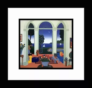 Thomas McKnight - 'Old Lyme' - Newly Custom Framed Art Print - Picture 1 of 1