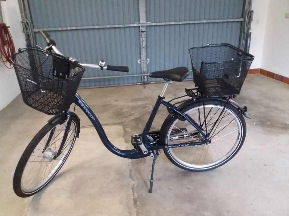 Damenfahrrad Brennador C-17 / 7-Gang Shimano Nexus / 26" / Dunkelblau - Bild 1 von 1