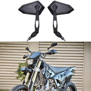 Espejos retrovisores de 10 mm para motocicleta Suzuki DRZ400 DRZ400S DRZ400SM DR350 - Imagen 1 de 8