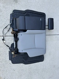 2016-2018 TOYOTA RAV4 REAR LEFT SIDE LEATHER SEAT WITH ARMREST ARM REST OEM - Picture 1 of 8