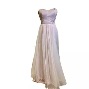 Lulu’s Maxi Dress Women’s sz. S Mauve Sleeveless Prom Gown Dance of Dalliance - Picture 1 of 15