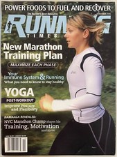 2006 Running Times Magazine November                Hendrick Ramaala, Jim Spivey