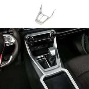 For Toyota RAV4 2019-2023 1PCS Middle Console Gear Shift Panel Trim ABS Silver - Bild 1 von 4