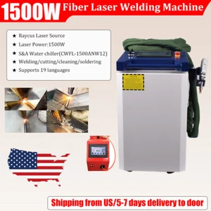 1500W 4 in 1 Laser Welder Welding Cutting Cleaning Machine For Metal US Stock - Picture 1 of 15