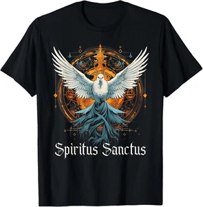 NUEVA LIMITADA Camiseta Católica Misa Latina Confirmación Espíritu Santo - Imagen 1 de 1