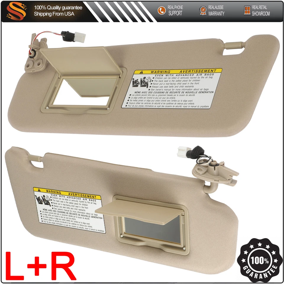 Parasol izquierdo + derecho bronceado izquierdo adecuado para Hyundai Sonata 2005-2008 al por mayor Foto 1 de 4