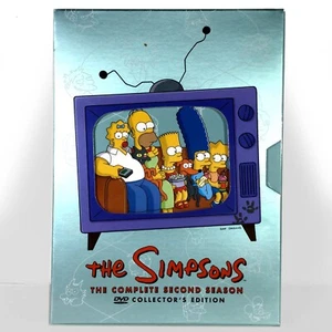 The Simpsons - The Complete Second Season (4-Disc DVD, 1990-1991) Like New ! - Picture 1 of 7