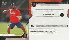 Amed Rosario NEW YORK METS 2020 TOPPS NOW ROAD TO OPENING DAY OD-263 SP 647