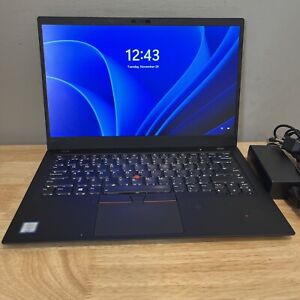 ThinkPad X1 Carbon 6th Gen Core i7-8650U 1.9GHz 16GB  256GB M.2 WCam WiFi  W11Pr