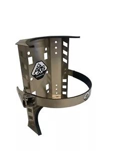 5 lb cilindros de CO2 acero inoxidable soporte de cilindro de montaje de vehículo para todoterreno - Imagen 1 de 13