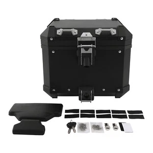 Black Pack Trunk Tail Bag Luggage Case For BMW R1250GS R1250GS Adventure 2019-24 - Picture 1 of 18