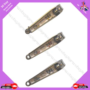 Pro Quality Nail Clippers Cutters File Cleaner Decorative Handle 75mm - Picture 1 of 9